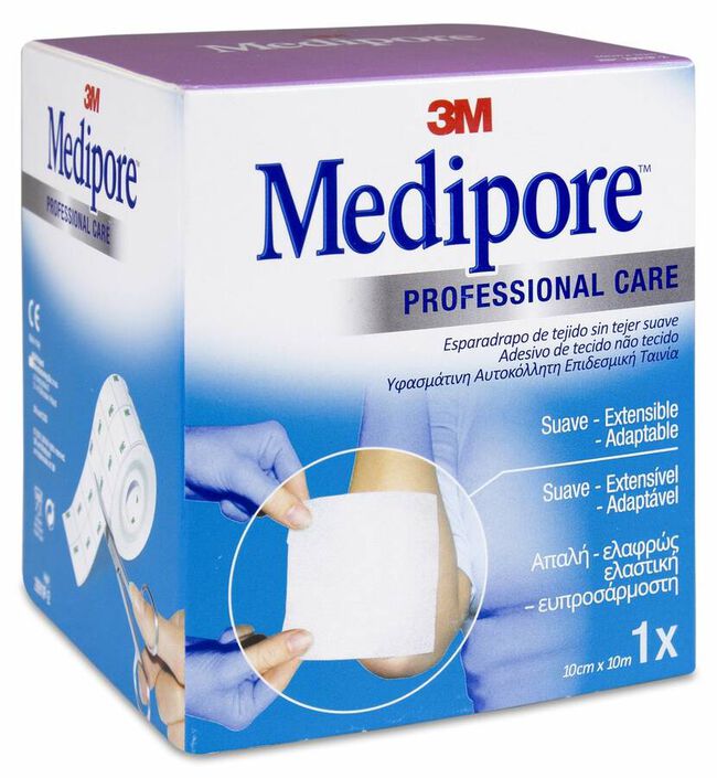 imagen de Medipore Professional Care Esparadrapo sin Tejer 10 cm x 10 m