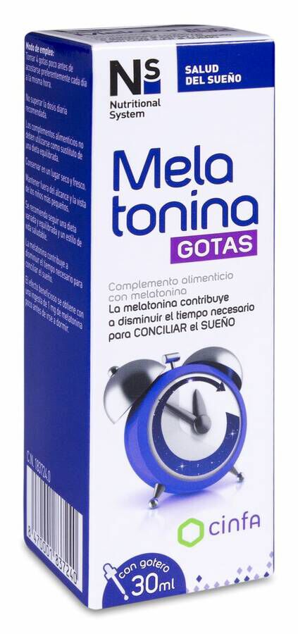 Ns Melatonina Gotas, 30 ml