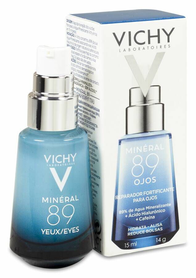 Vichy Minéral 89 Contorno de Ojos, 15 ml