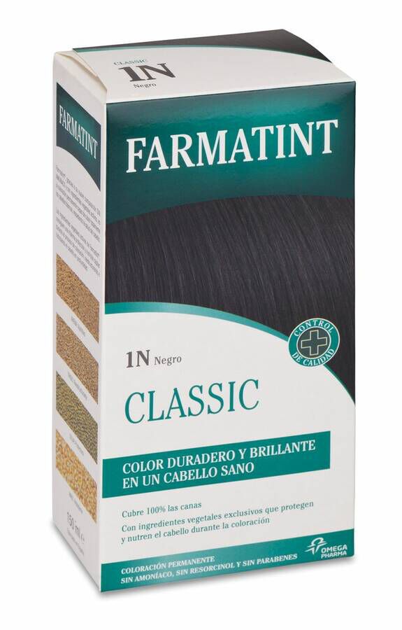 Farmatint Tinte Capilar 1N Negro, 1 Ud