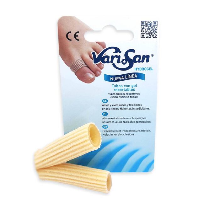 Varisan Tubo Elástico con Gel Recortable Talla Pequeña, 1 Ud