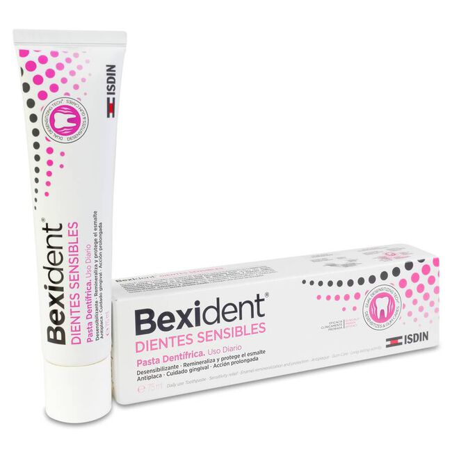 Isdin Bexident Dientes Sensibles Pasta Dentífrica, 75 ml