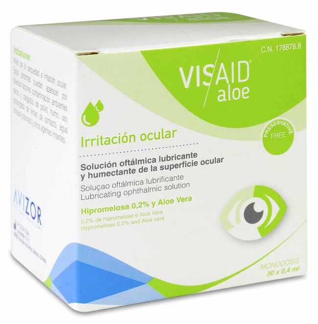 Visaid Aloe, 30 Uds