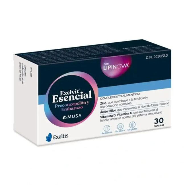 Exeltis Healthcare Exelvit Esencial, 30 Capsulas