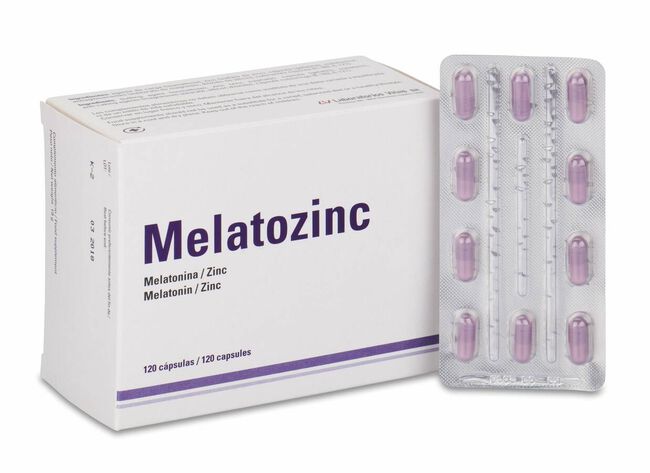 Melatozinc 1 mg, 120 Cápsulas