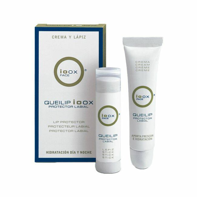 Ioox Queilip Protector Labial Crema + Lápiz, 1 Ud