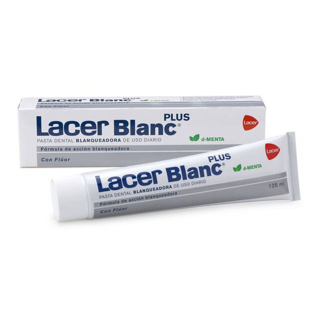 Lacer Blanc Plus Pasta Blanqueadora Menta, 125 ml