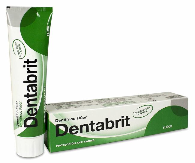 Dentabrit Flúor Pasta Dentífrica, 125 ml
