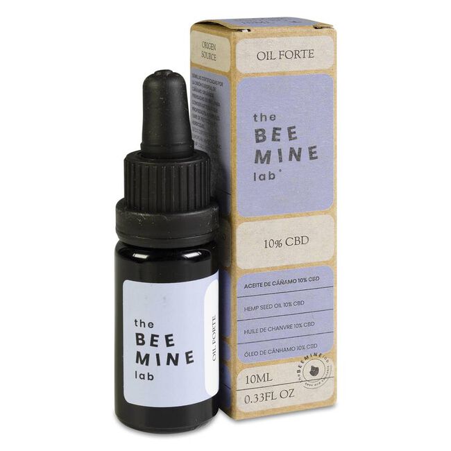 Beemine Aceite de Cáñamo Forte+ 10 % CBD, 10 ml