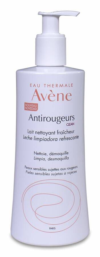 Avène Antirojeces Clean Leche Limpiadora Refrescante, 400 ml