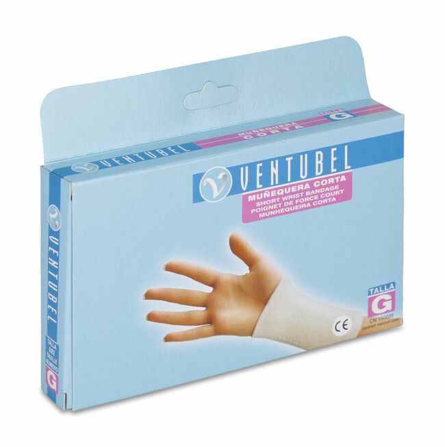 Ventubel Muñequera Corta Talla 3, 1 Ud