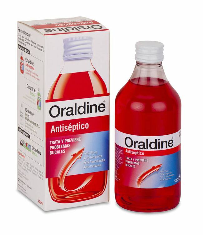 Oraldine Antiséptico, 400 ml