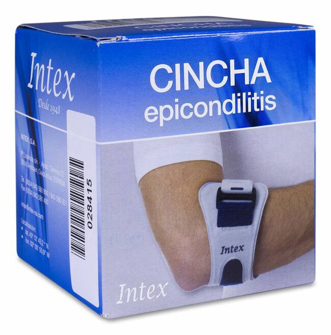 Intex Brazalete Epicondilitis Talla Única, 1 Ud