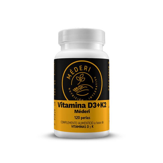 Mederi Vitamina D3 + K2, 120 perlas