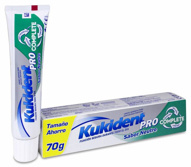 Kukident Pro Complete Sabor Neutro, 70 g
