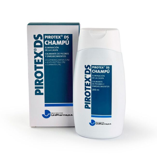 Pirotex DS Champú Calmante de picores y enrojecimientos, 200 ml