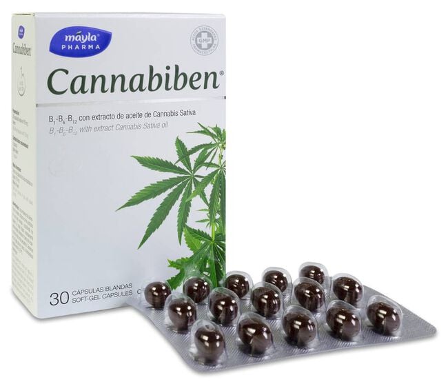 Cannabiben Cápsulas Blandas, 30 cápsulas
