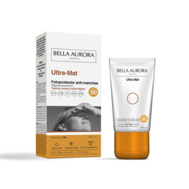 Bella Aurora Fotoprotector Ultra-Mat Pharma, 50 Ml