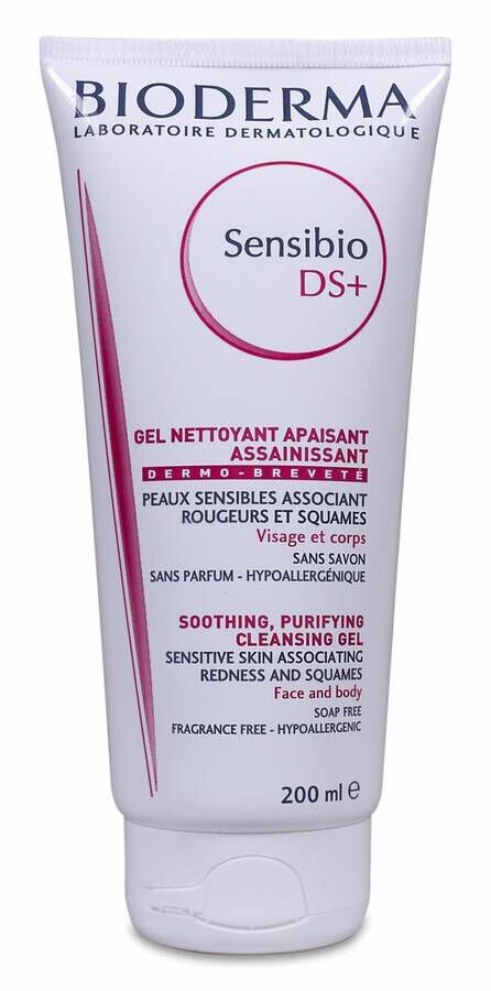 Bioderma Sensibio DS+ Gel Limpiador, 200 ml