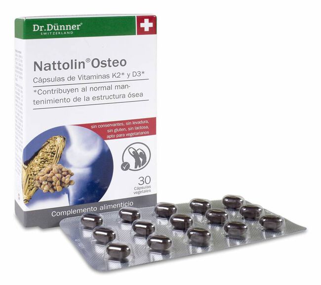 Salus Dr. Dunner Nattolin Osteo, 30 Cápsulas