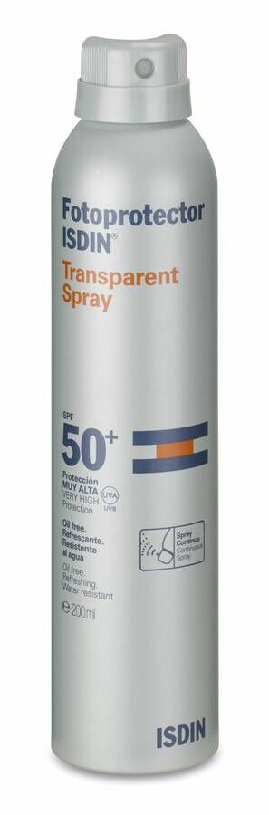 imagen de Isdin Fotoprotector SPF 50+ Transparent Spray