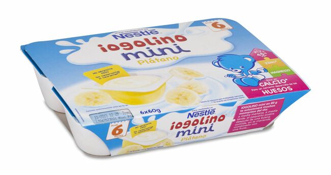 Nestlé Yogolino Mini Plátano, 4 Uds