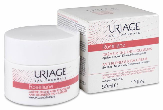 Uriage Roséliane Crema Rica Antirojeces, 50 ml