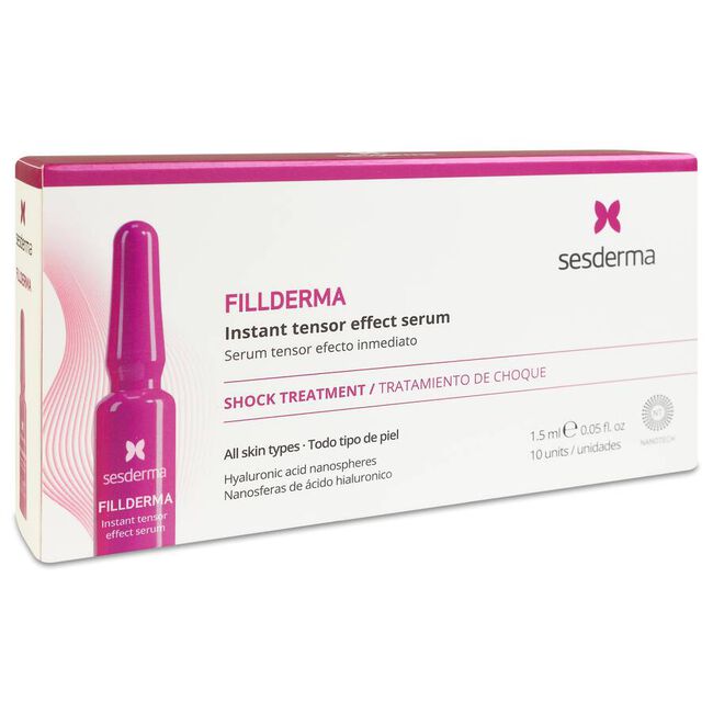 Sesderma Fillderma Ampollas, 1,5 ml x 10 Unidades