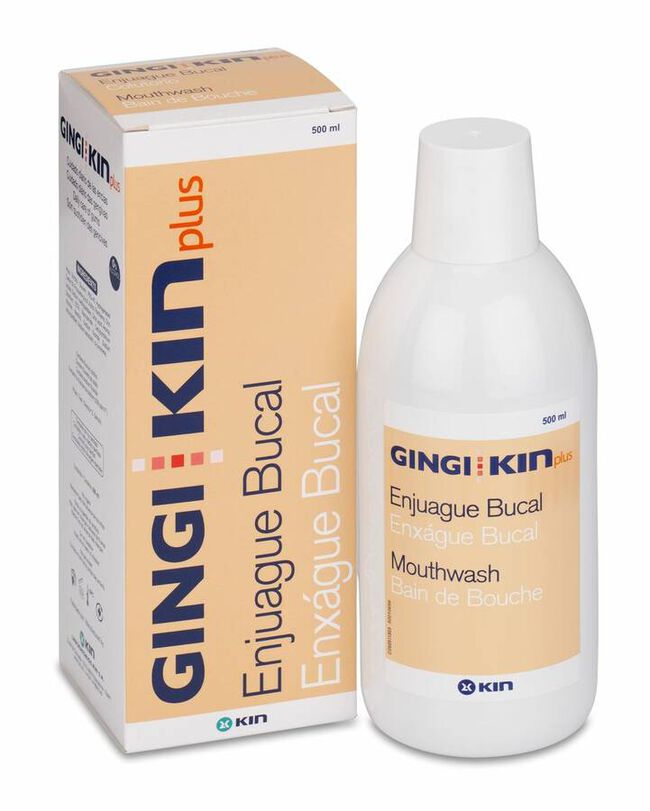 Comprar Gingikin Plus Enjuague Bucal, 500 ml Welnia