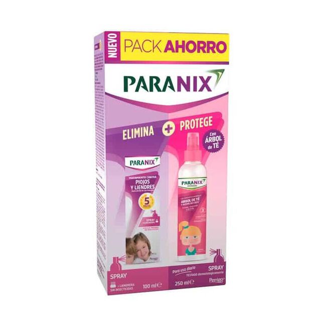 Pack Paranix Spray, 100 ml + Árbol de Te Niña, 250 ml