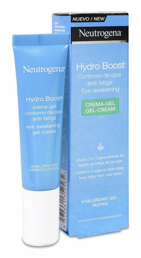 Neutrogena Hydro Boost Gel-Crema Contorno de Ojos, 15 ml