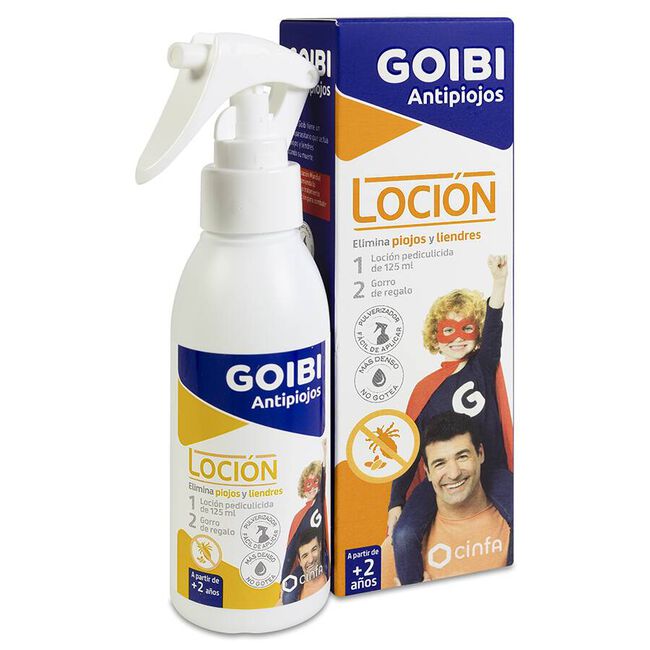 Goibi Antipiojos Elimina Loción, 125 ml