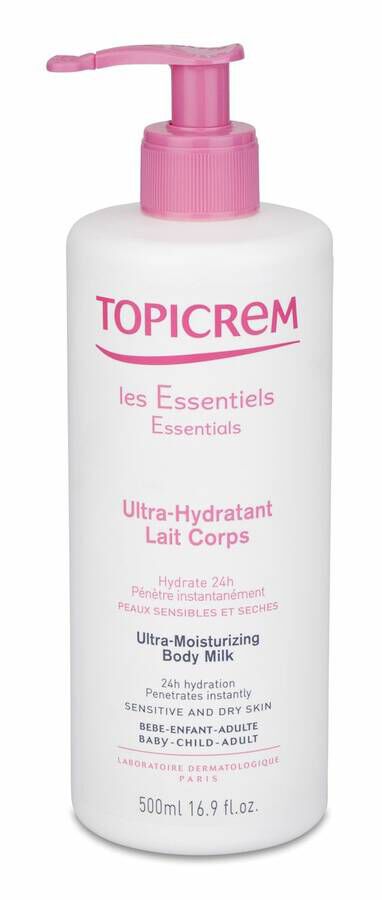 Topicrem Ultra Hidratante Leche Corporal, 500 ml