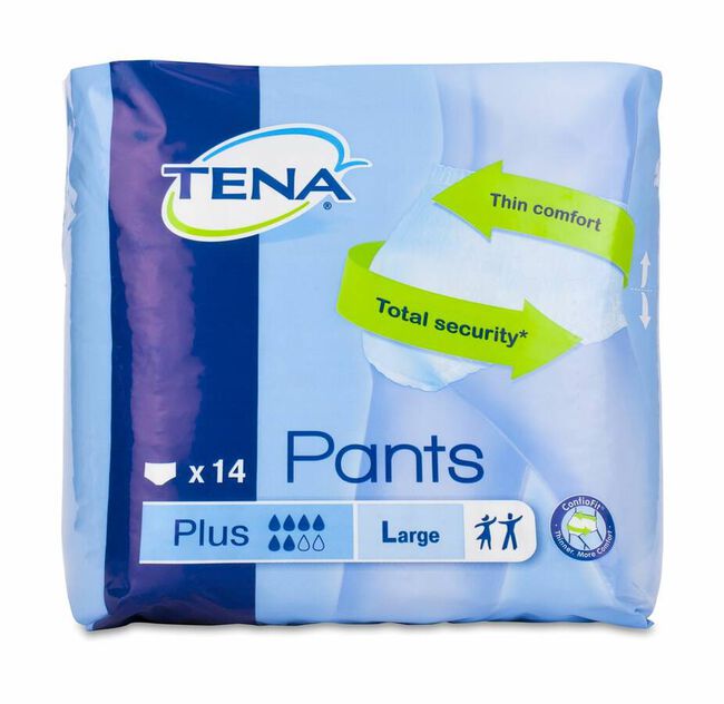 Tena Pants Plus Large, 14 Uds