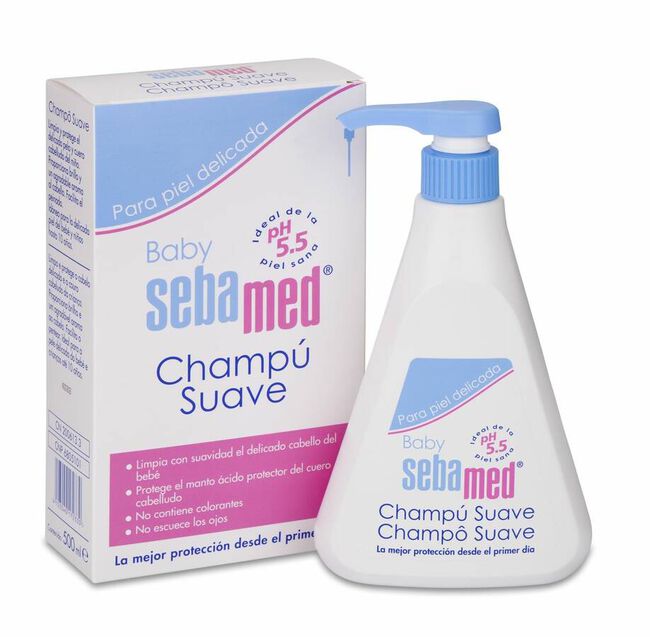 Sebamed Baby Champú Suave, 500 ml