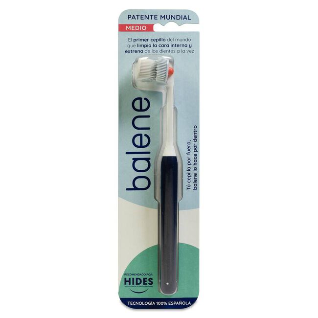 imagen de Balene Cepillo Dental Medio Azul, 1 Unidad