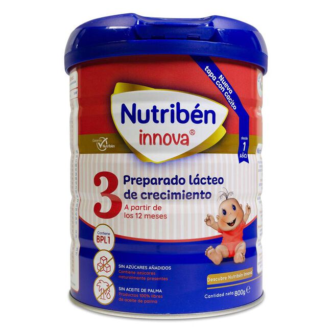 Nutribén Innova 3 SC Preparado Lácteo, 800 g