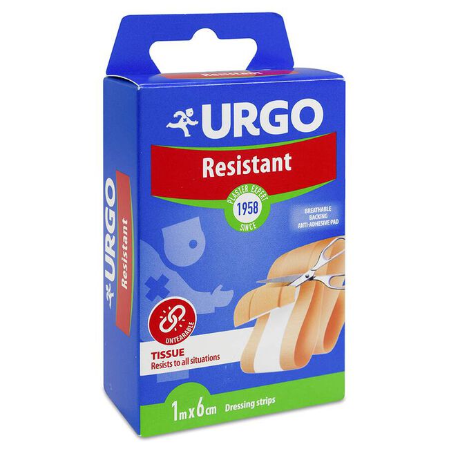 Urgo Resistente Banda 1 m x 6 cm, 1 unidad