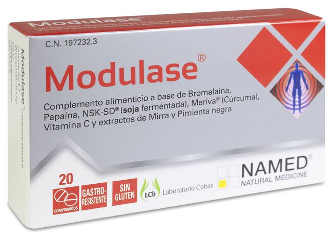 Laboratorio Cobas Modulase, 20 Comprimidos