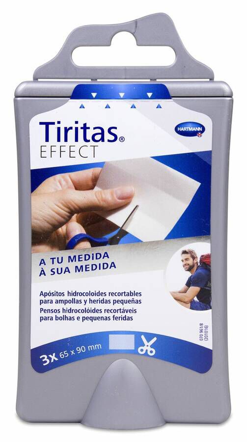 Tiritas Effect Ampollas Recortables 90 x 65 mm, 3 Uds