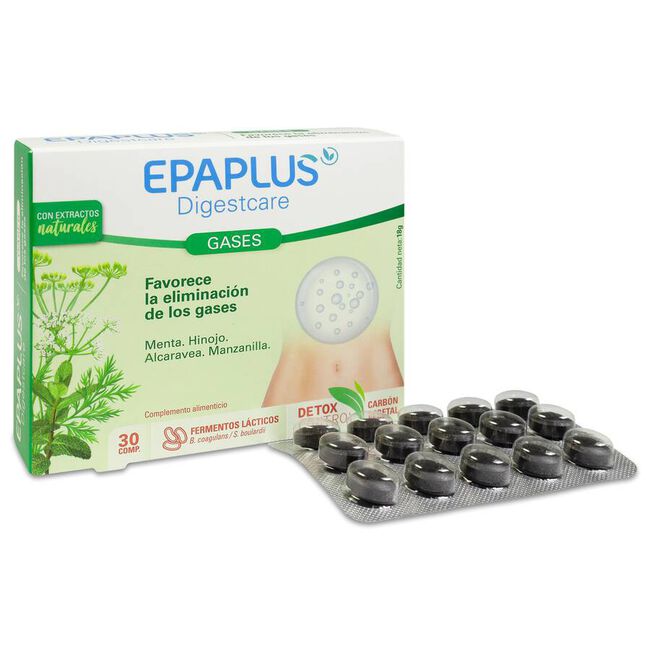 Epaplus Gases, 30 Comprimidos