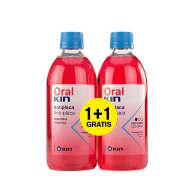 Pack Oralkin Enjuague Bucal, 2 x 500 ml
