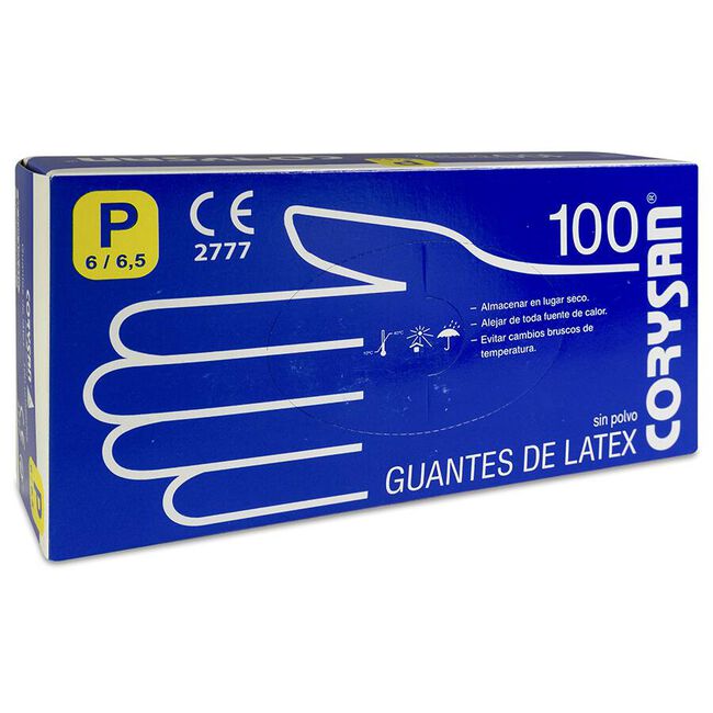 imagen de Corysan Guante L&aacute;tex Talla Peque&ntilde;a