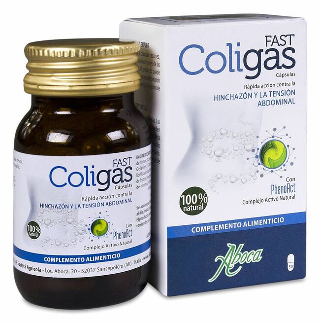 Aboca Coligas Fast, 50 Cápsulas