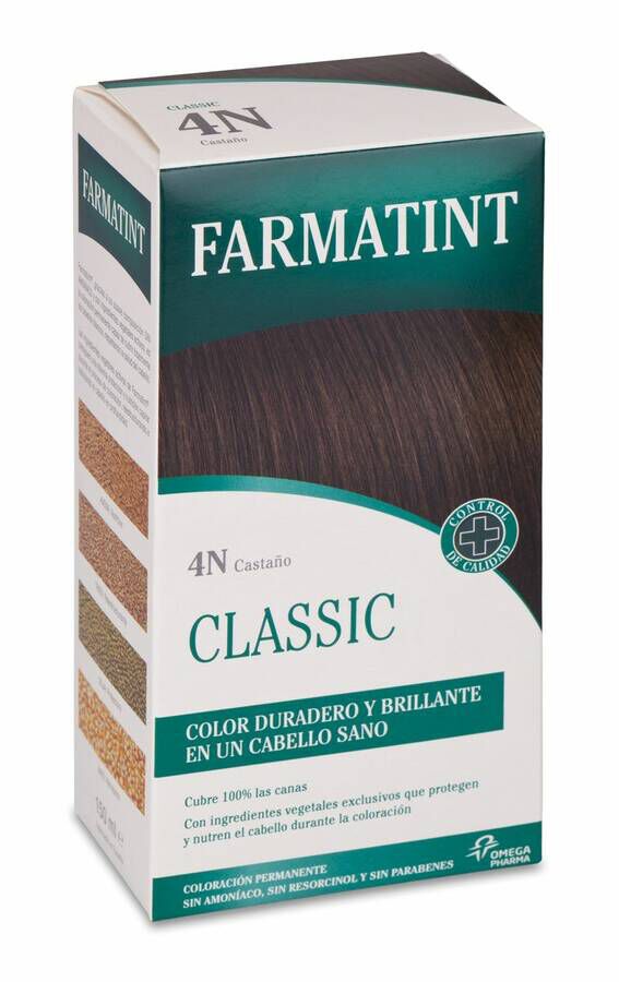 Farmatint Tinte Capilar 4N Castaño, 1 Ud