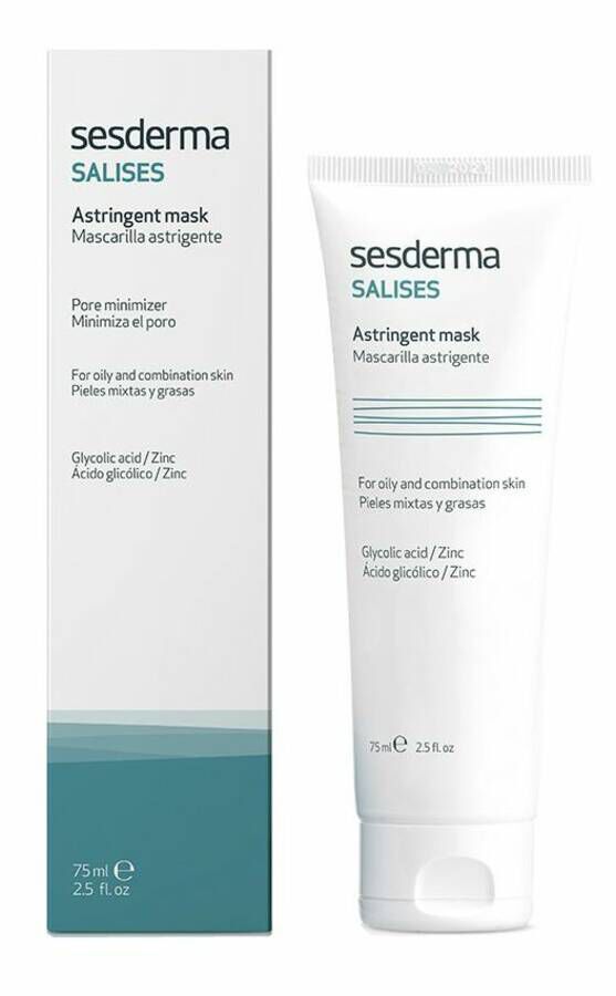 Sesderma Salises Mascarilla Facial Astringente, 75 ml