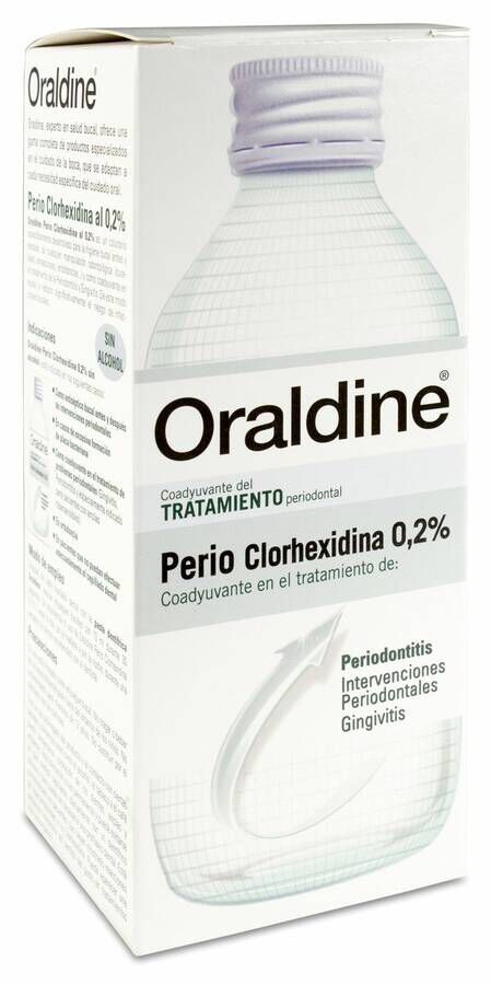 Oraldine Perio Clorhexidina 0,2%, 400 ml