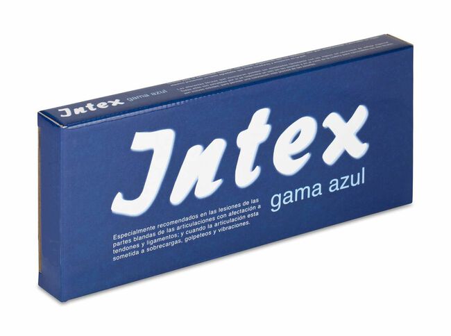 Intex Muñequera Metacarpiana con Férula Azul Izquierda Talla Mediana, 1 Ud