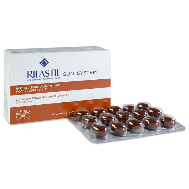 Rilastil Sun System, 30 Cápsulas