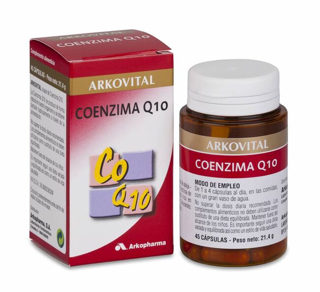 Arkopharma Arkovital Coenzima Q10, 45 Cápsulas